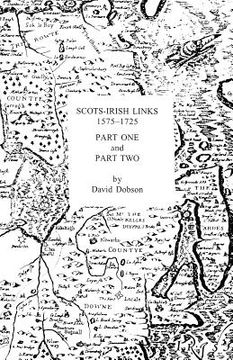 portada scots-irish links 1575-1725 in two parts (en Inglés)