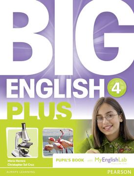 portada Big English Plus 4 Pupils Book With Myenglishlab Access Code Pack (en Inglés)