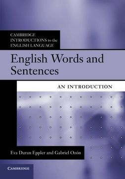 portada English Words and Sentences: An Introduction (Cambridge Introductions to the English Language) (in English)