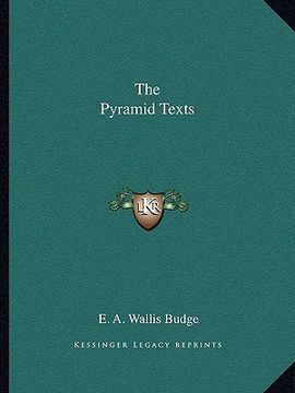 portada the pyramid texts (in English)