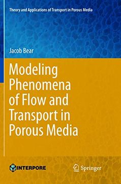 portada Modeling Phenomena of Flow and Transport in Porous Media (en Inglés)