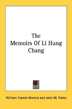 portada the memoirs of li hung chang (in English)