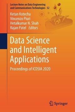 portada Data Science and Intelligent Applications: Proceedings of Icdsia 2020 (en Inglés)