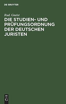 portada Die Studien- und Prüfungsordnung der Deutschen Juristen (en Alemán)
