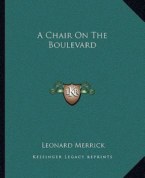 portada a chair on the boulevard (in English)