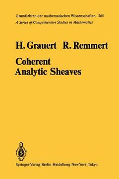 portada coherent analytic sheaves (en Inglés)