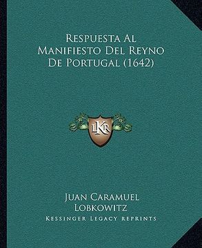 portada respuesta al manifiesto del reyno de portugal (1642)