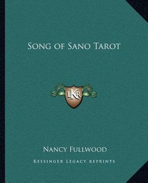 portada song of sano tarot (en Inglés)