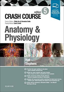 portada Crash Course Anatomy and Physiology, 5e (in English)
