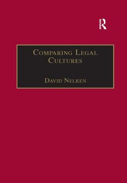 portada Comparing Legal Cultures (en Inglés)