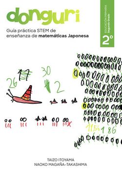 portada Guia Practica Stem de Enseñanza de Matematicas Japonesa, Donguri: 2º Grado Escuela Primaria