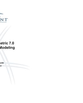portada Creo Parametric 7.0: Behavioral Modeling (en Inglés)
