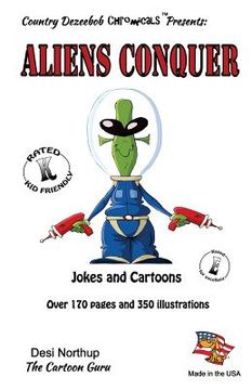 portada Aliens Conquer - Jokes and Cartoons: in Black + White (en Inglés)