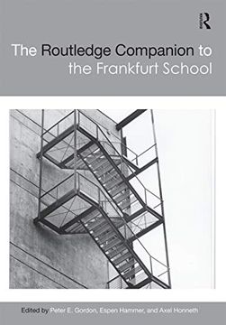 portada The Routledge Companion to the Frankfurt School (Routledge Philosophy Companions) (en Inglés)