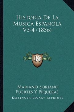 portada Historia de la Musica Espanola V3-4 (1856)