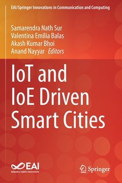 portada Iot and Ioe Driven Smart Cities (in English)