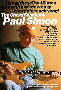 portada paul simon - the chord songbook (en Inglés)