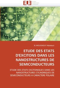 portada Etude Des Etats D'Excitons Dans Les Nanostructures de Semiconducteurs