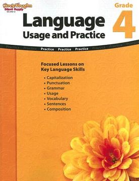 portada language usage and practice grade 4 (en Inglés)