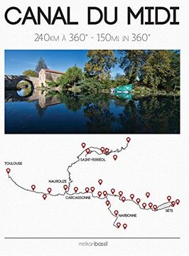 portada Canal du Midi - 150 Miles in 360 (en Inglés)