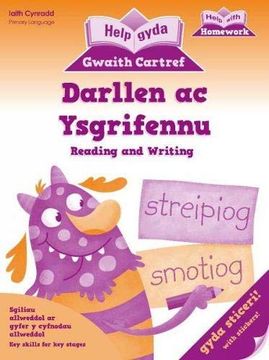 portada Help Gyda'R Gwaith Cartref: Darllen ac Ysgrifennu (in Galés)