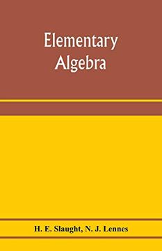 portada Elementary Algebra (in English)