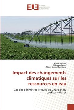 portada Impact des changements climatiques sur les ressources en eau (in French)
