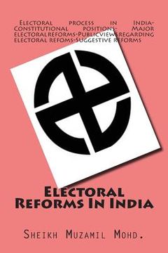 portada Electoral Reforms In India (en Inglés)