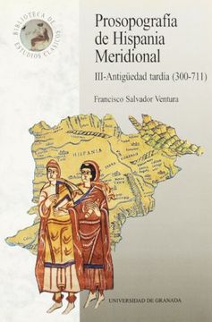 portada prosopografía de hispania meridional iii antigüedad tardía (300-711) (in Spanish)