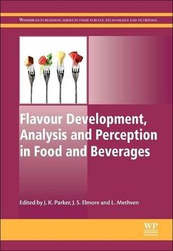 portada Flavour Development, Analysis and Perception in Food and Beverages (Woodhead Publishing Series in Food Science, Technology and Nutrition) (in English)