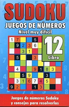 portada Sudoku, Juegos de Numeros Libro 12 Nivel muy Dificil (in Spanish)