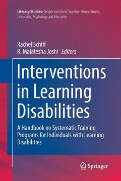 portada Interventions in Learning Disabilities: A Handbook on Systematic Training Programs for Individuals with Learning Disabilities (en Inglés)