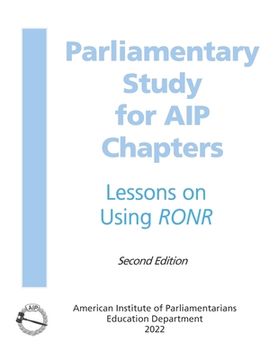 portada Parliamentary Study: for AIP Chapters (in English)