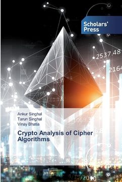 portada Crypto Analysis of Cipher Algorithms (en Inglés)