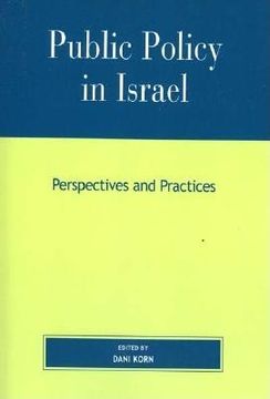 portada public policy in israel: perspectives and practices (en Inglés)