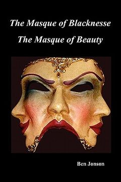 portada masque of blacknesse. masque of beauty. (en Inglés)