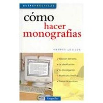 portada Como Hacer Monografias (in Spanish)