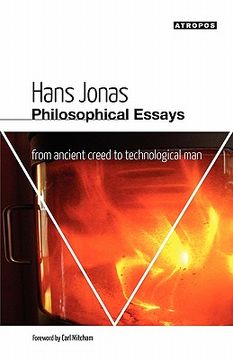 portada philosophical essays: from ancient creed to technological man (in English)