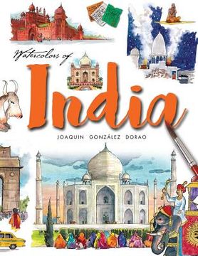 portada Watercolors of India (en Inglés)