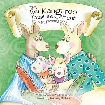 portada The Twin Kangaroo Treasure Hunt, a Gay Parenting Story