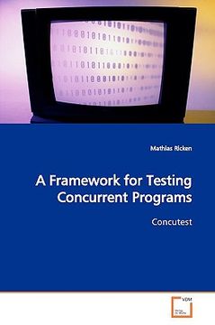 portada a framework for testing concurrent programs (en Inglés)
