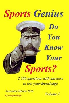 portada Sports Genius Volume 1: 2,500 questions and answers to test your knowledge (en Inglés)