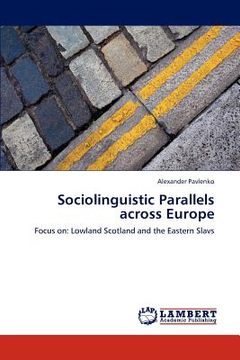 portada sociolinguistic parallels across europe (en Inglés)