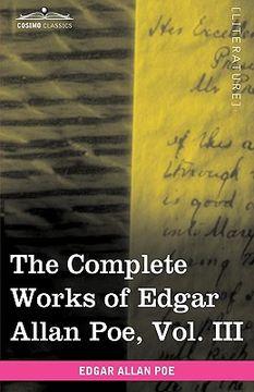 portada the complete works of edgar allan poe, vol. iii (in ten volumes): tales (en Inglés)
