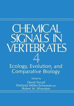 portada Chemical Signals in Vertebrates 4: Ecology, Evolution, and Comparative Biology (en Inglés)
