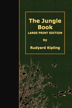 portada The Jungle Book: Large Print Edition (en Inglés)