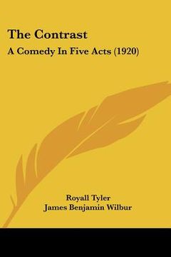 portada the contrast: a comedy in five acts (1920)
