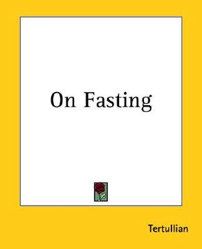 portada on fasting (en Inglés)