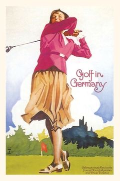 portada Vintage Journal Golfing in Germany (en Inglés)