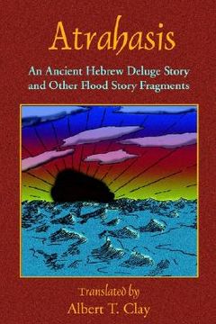 portada atrahasis: an ancient hebrew deluge story (in English)